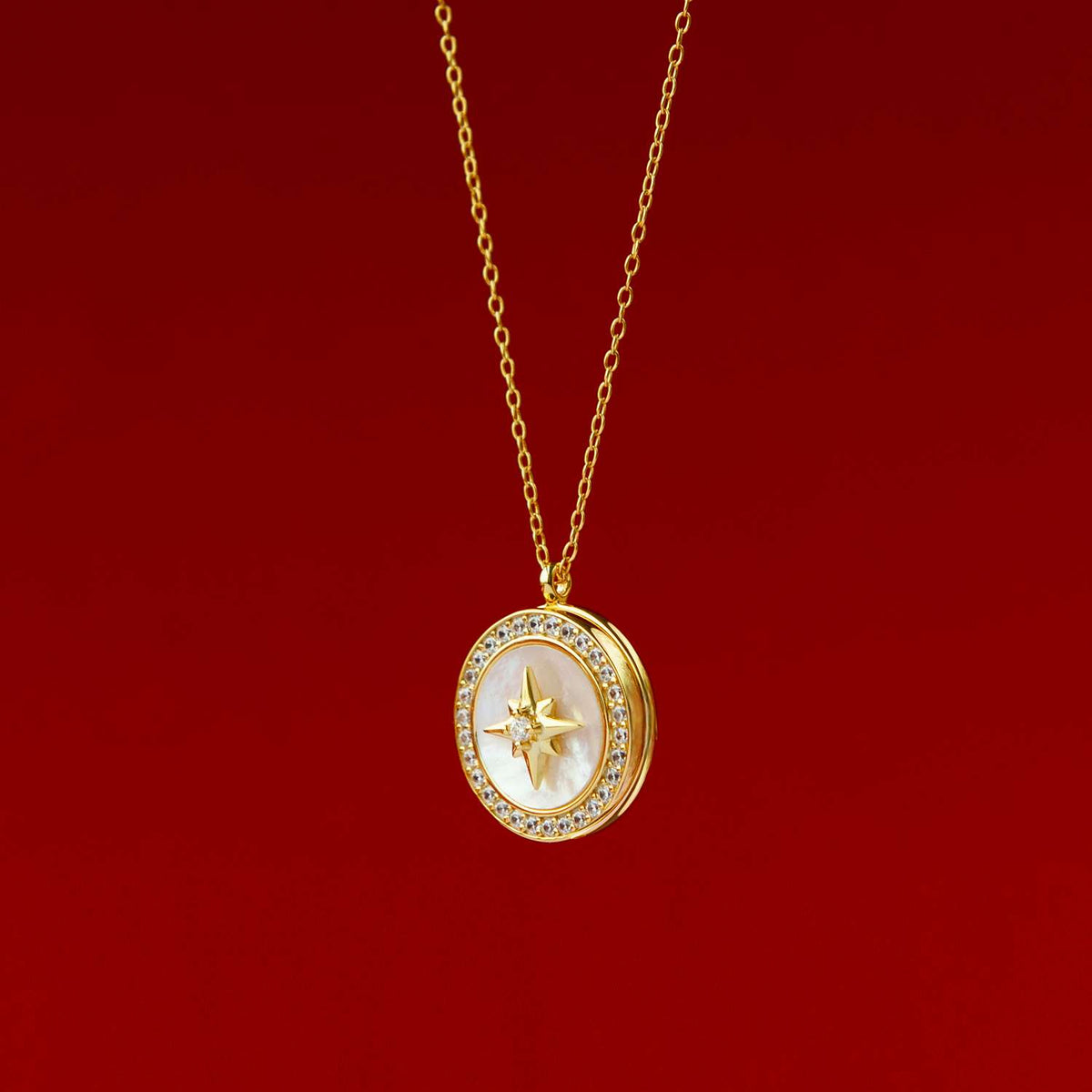 LUNA LOCKET | Photo | Sterling Silver - MILA CANTES