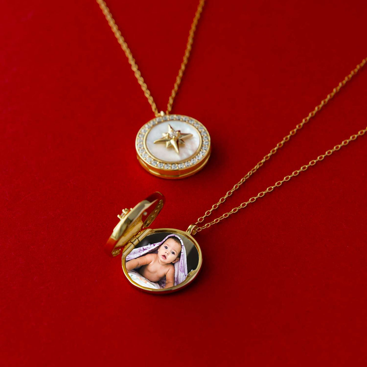 LUNA LOCKET | My Baby | Sterling Silver - MILA CANTES