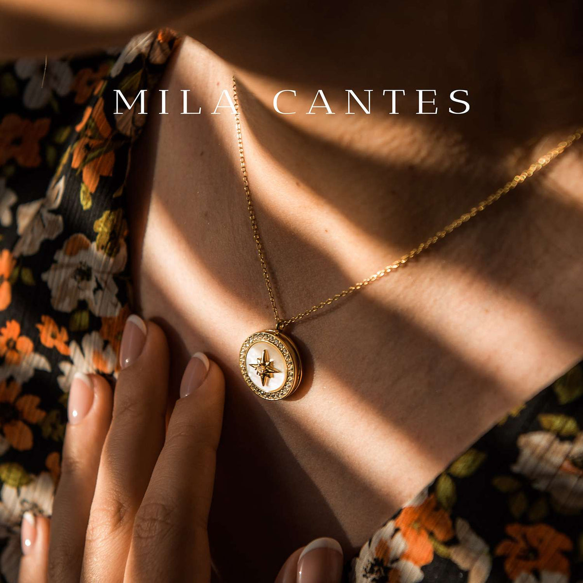 LUNA LOCKET | Two Babies | Sterling Silver - MILA CANTES