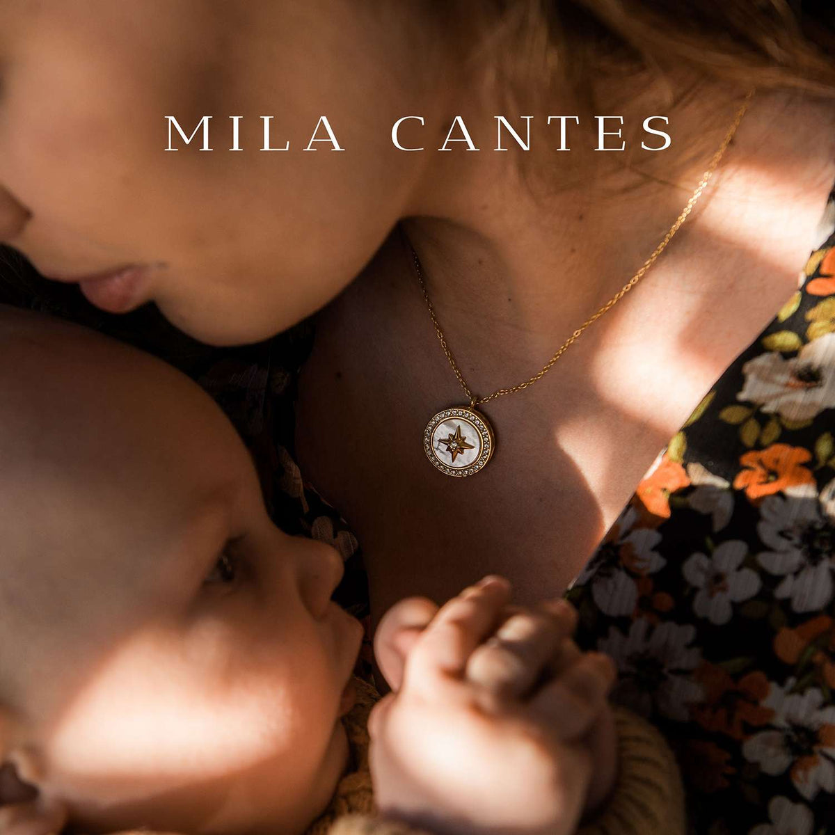 LUNA LOCKET | Best Mom | Sterling Silver - MILA CANTES