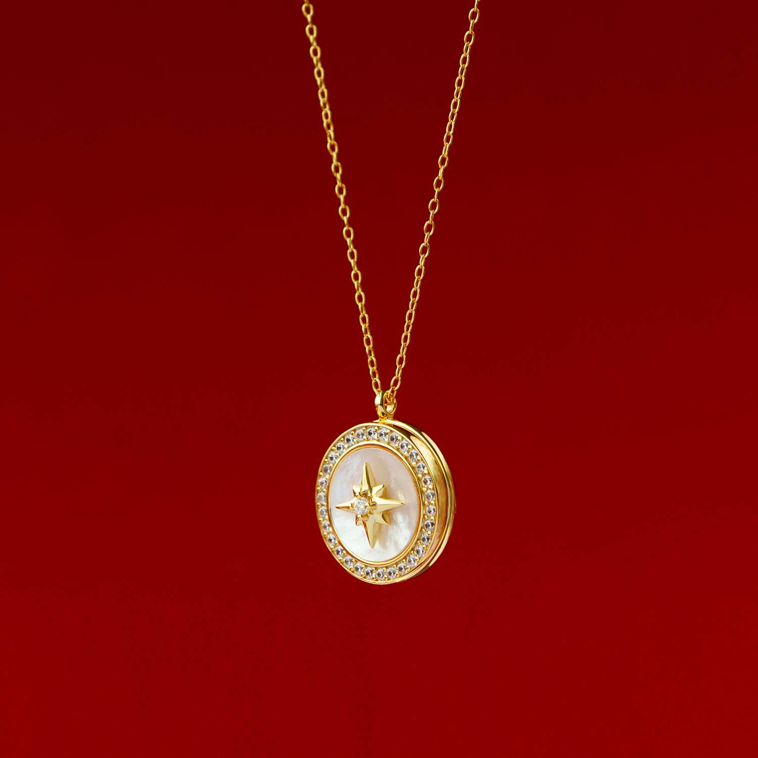 LUNA LOCKET | Forever in My Heart | Sterling Silver - MILA CANTES